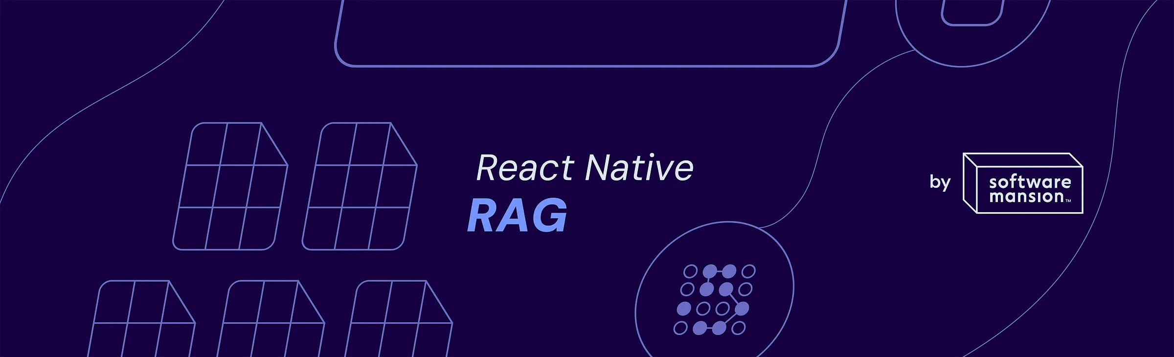 React Native RAG logo